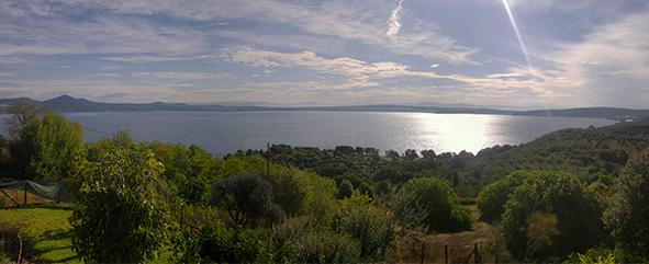 Lake view from the Castle